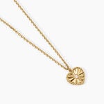Collier Phebee Argent Dor&eacute; A L'Or 750/1000 Oxyde De Zirconium - Colliers avec pierres Femme | Marc Orian