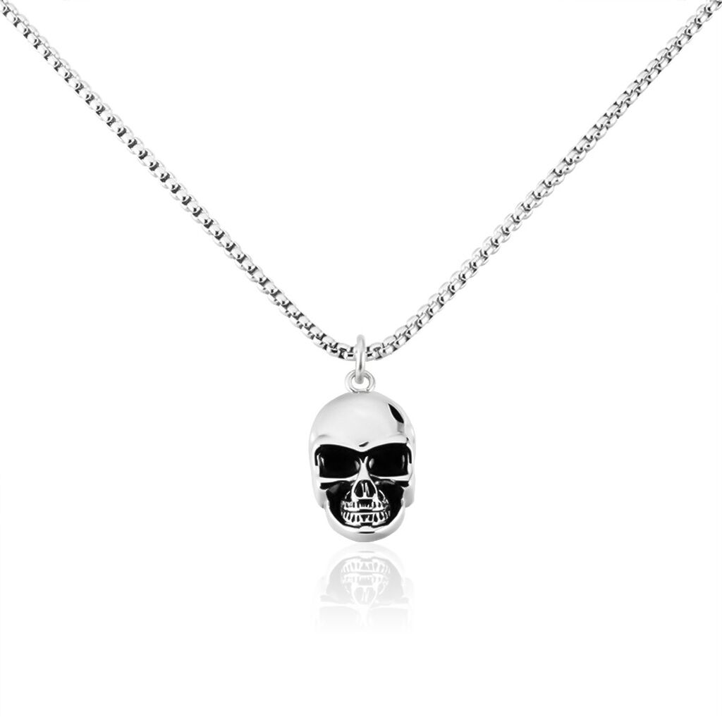 Collier Acier Vieillit Urs - Colliers fantaisie Homme | Marc Orian
