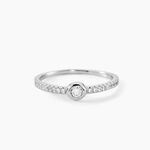 Bague Maryne Argent Blanc Oxyde De Zirconium - Bijoux fantaisie Femme | Marc Orian