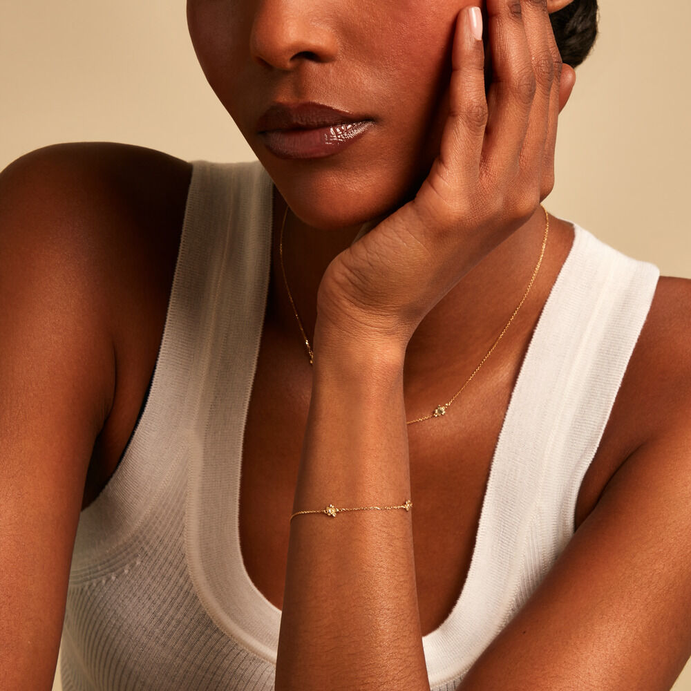 Bracelet Caedmon Or Jaune - Bracelets cha&icirc;nes Femme | Marc Orian