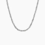 Chaine Cinthia Acier Blanc - Colliers fantaisie Femme | Marc Orian
