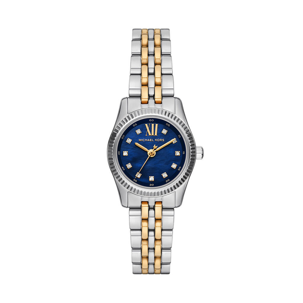 Montre Michael Kors Petite Lexington Bleu - Montres étanches Femme | Marc Orian