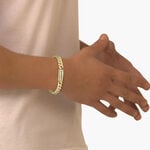 Bracelet Lacoste District Acier Jaune - Bracelets cha&icirc;nes Homme | Marc Orian