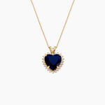 Pendentif Nelsa Plaqu&eacute; Or Jaune Oxyde De Zirconium - Bijoux fantaisie Femme | Marc Orian