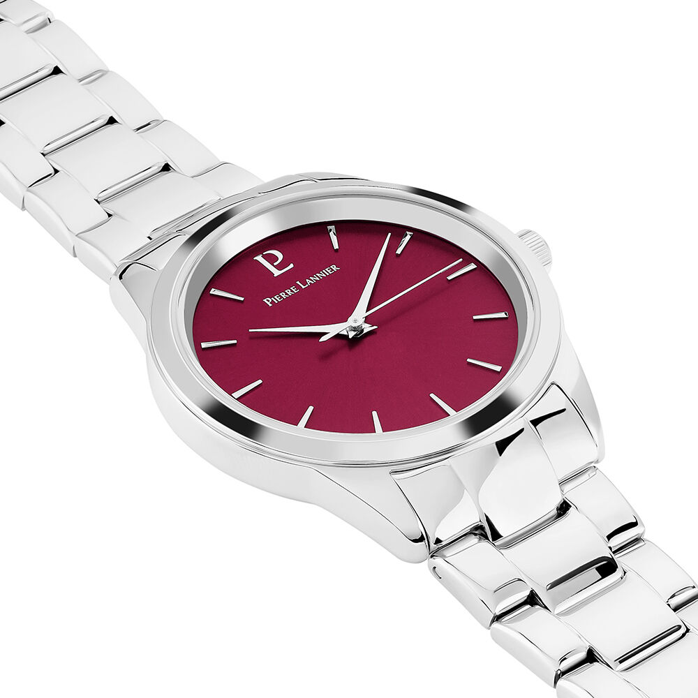 Montre Pierre Lannier Roxane Fuschia - Montres classiques Femme | Marc Orian