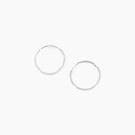 Cr&eacute;oles Muses Flexibles Or Blanc - Cr&eacute;oles Femme | Marc Orian