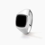 Chevali&egrave;re Renelia Argent Blanc Blanc Onyx - Bijoux fantaisie Femme | Marc Orian