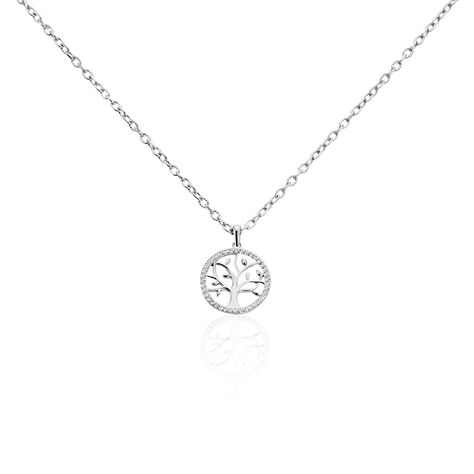 Collier Argent Urcisse Oxydes De Zirconium - Colliers avec pierres Femme | Marc Orian
