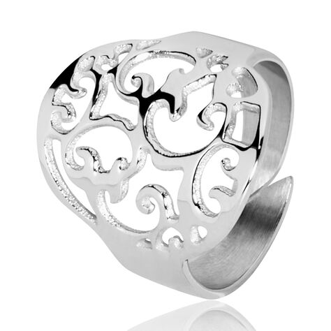 Bague Kelhya Acier Blanc - Bijoux fantaisie Femme | Marc Orian