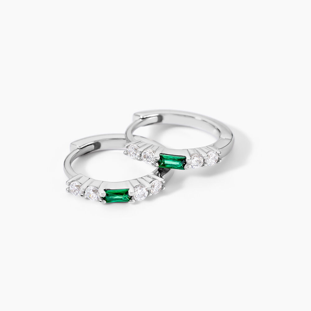 Cr&eacute;oles Felisa Argent Blanc Oxyde De Zirconium - Cr&eacute;oles Femme | Marc Orian