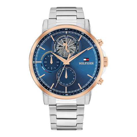 Montre Tommy Hilfiger Stewart Bleu - Montres &eacute;tanches Homme | Marc Orian