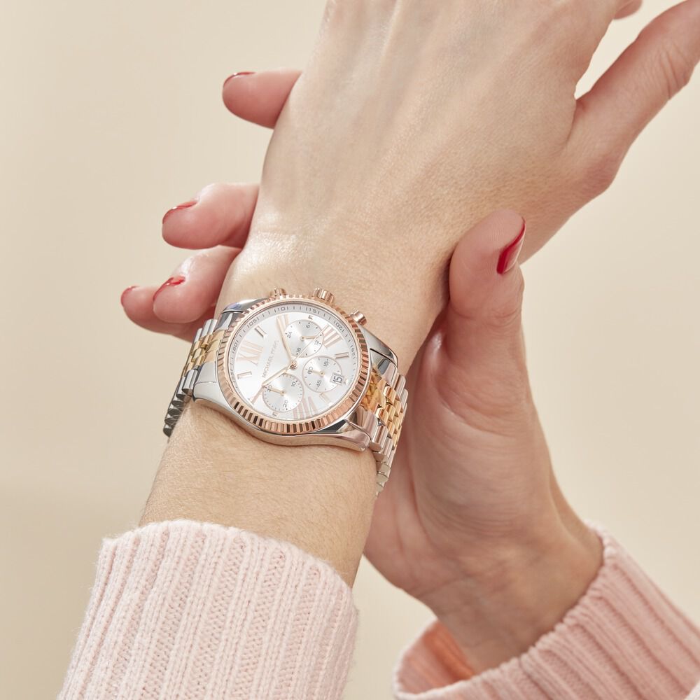 Michael kors lexington watch womens clearance