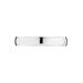 Alliance Khelya Ruban Plat Argent Blanc - Alliances Famille | Marc Orian
