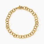 Bracelet Nana Acier Jaune - Bracelets cha&icirc;nes Femme | Marc Orian