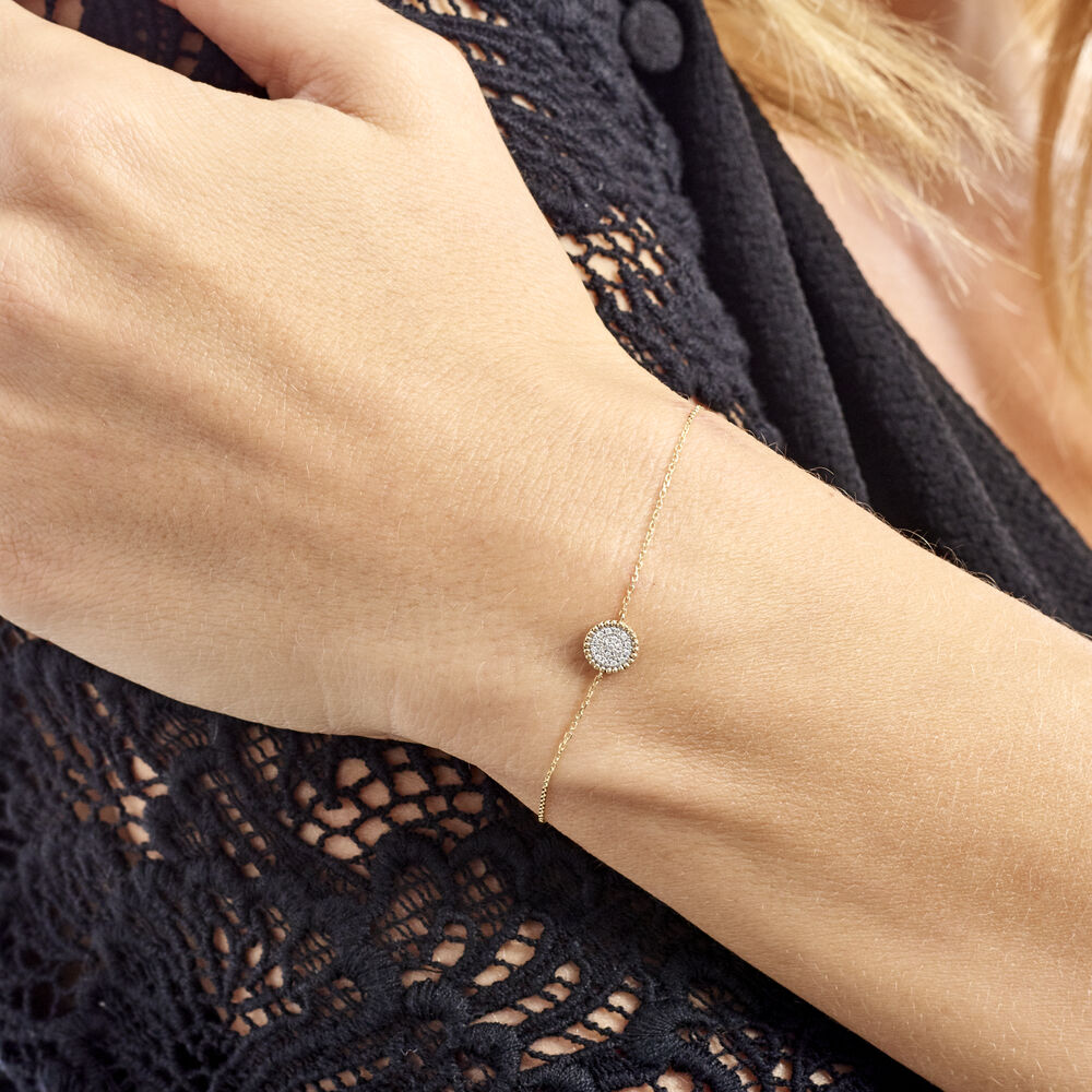 Bracelet Vaina Or Jaune Diamant - Bracelets chaînes Femme | Marc Orian
