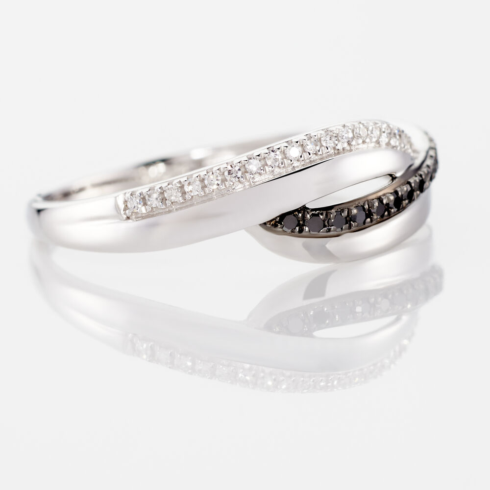 Bague Melinda Or Blanc Diamant - Bagues pierres précieuses Femme | Marc Orian