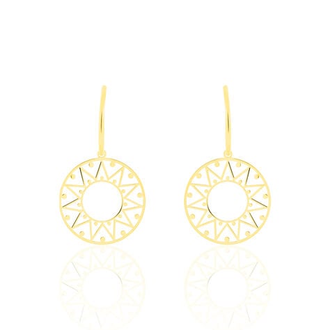 Boucles D'oreilles Pendantes Florent Or Jaune - Pendantes Femme | Marc Orian