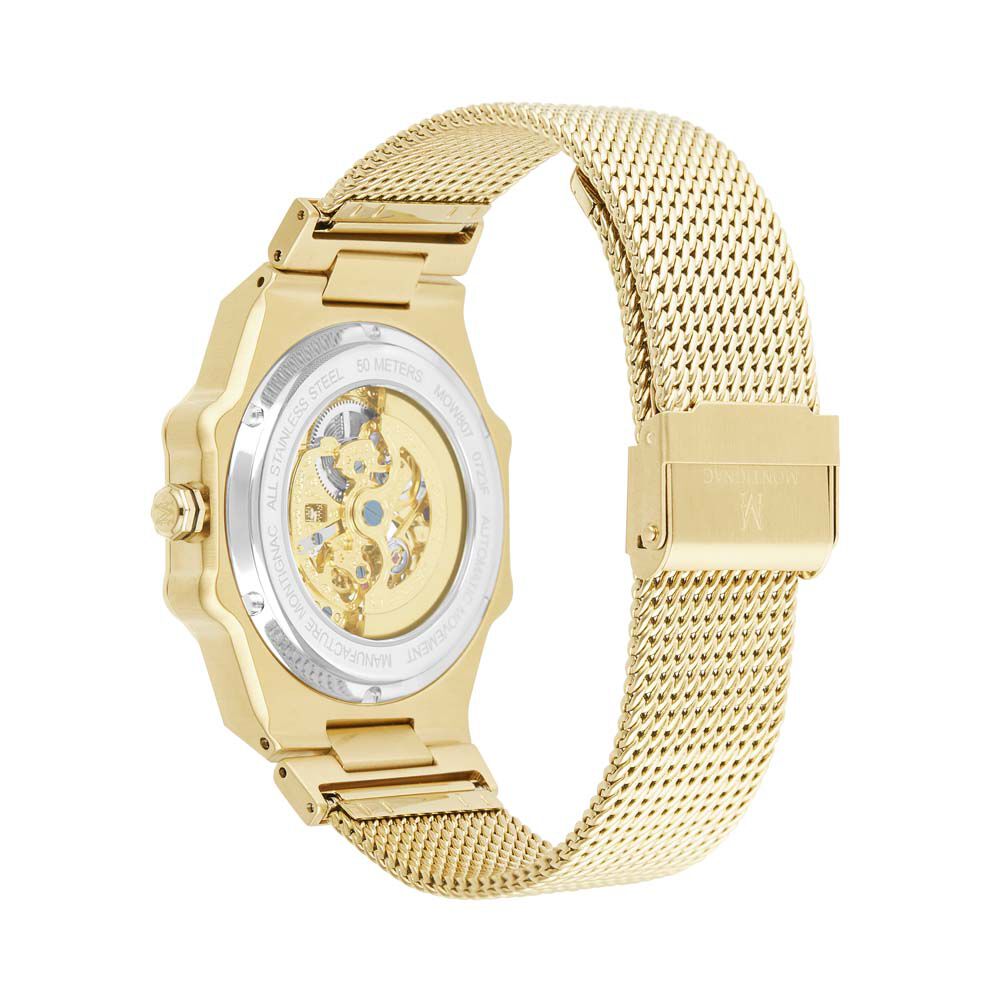 Montre Montignac Octogon Automatique Noir - Montres automatiques Homme | Marc Orian