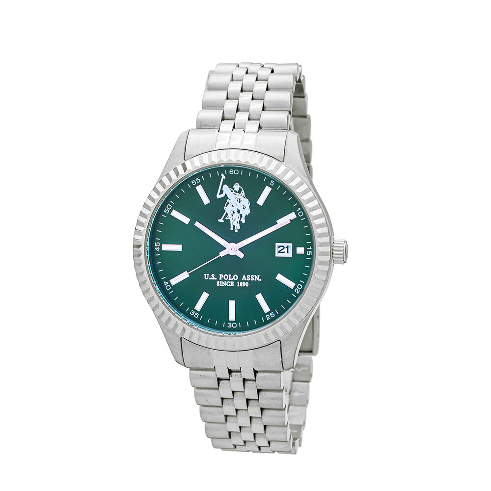 Montre U.s. Polo Damian Vert - Montres &eacute;tanches Homme | Marc Orian