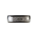 Bague Jourdan Homme Liorin Acier Bicolore Noir Et Blanc Tungstene - Bijoux fantaisie Homme | Marc Orian