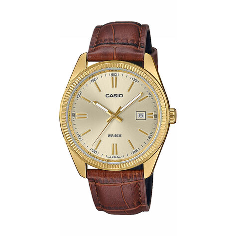 Montre Casio Collection Timeless Dor&eacute; - Montres &eacute;tanches Unisex | Marc Orian