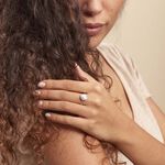 Bague Solitaire Cillie Or Jaune Oxyde De Zirconium - Solitaires Femme | Marc Orian