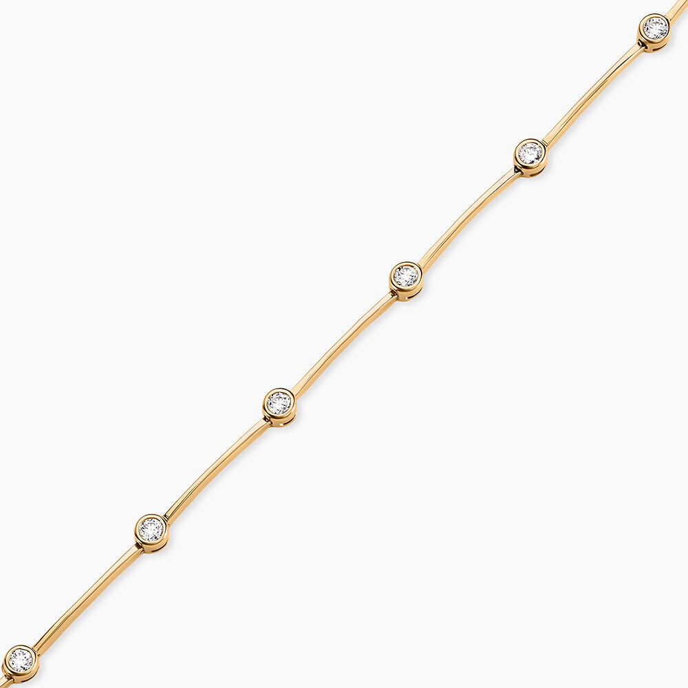 Bracelet Kaelig Plaqu&eacute; Or Jaune Oxyde De Zirconium - Bracelets fantaisie Femme | Marc Orian