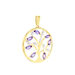 Pendentif Godoleine Or Jaune Amethyste Violet - Pendentifs Femme | Marc Orian