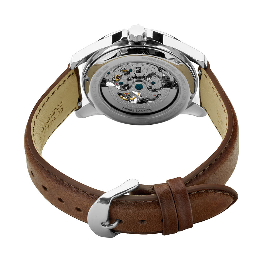 Montre Pierre Lannier Lannier Skeletom Noir - Montres automatiques Homme | Marc Orian