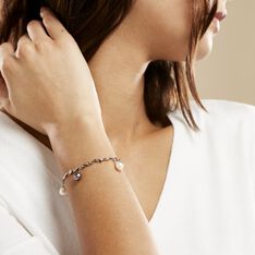 Bracelet Salomee Argent Blanc Perle De Culture - Bracelets chaînes Femme | Marc Orian