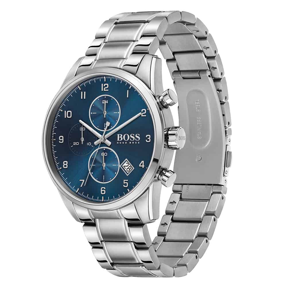 Montre Boss Skymaster Bleu - HIMHB1B6430 • Marc Orian | Bijouterie en ligne