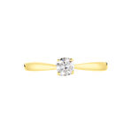 Bague Solitaire Vicoeuria Or Jaune Diamant - Solitaires Femme | Marc Orian