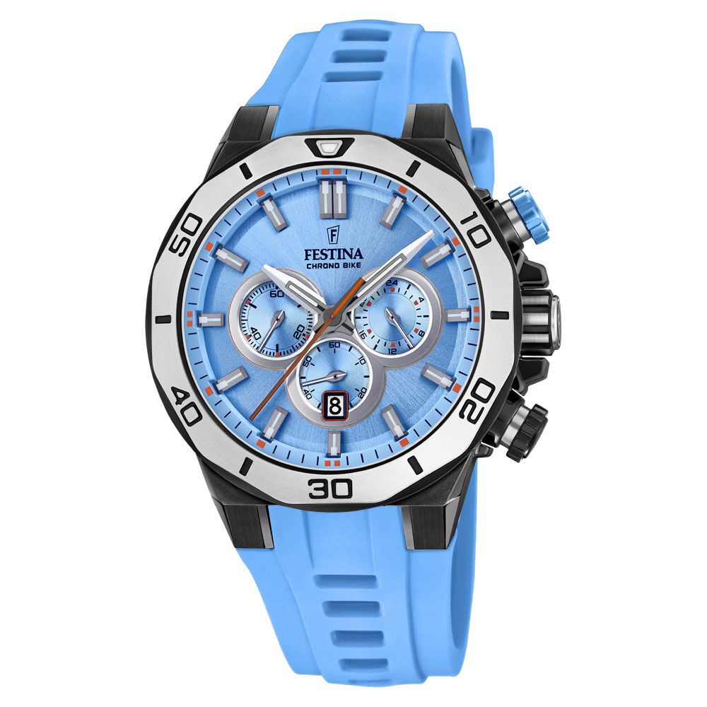 Montre Festina Chrono Bike Bleu - HIMHN1B5010 • Marc Orian | Bijouterie en  ligne