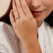 Bague Titemae Argent Blanc Oxyde De Zirconium - Solitaires Femme | Marc Orian