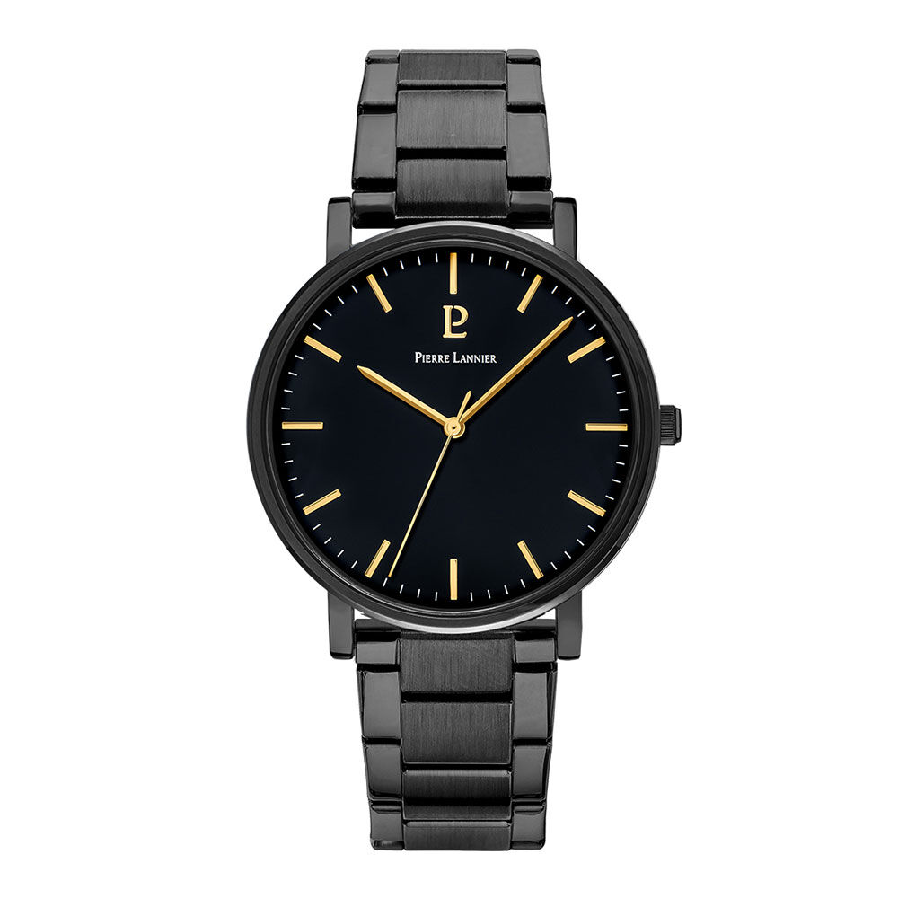 Montre Pierre Lannier Essential Noir - Montres &eacute;tanches Homme | Marc Orian