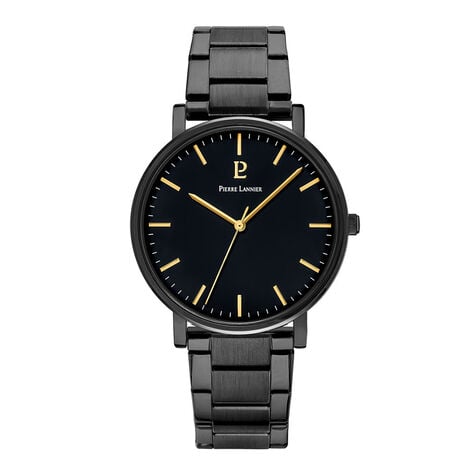 Montre Pierre Lannier Essential Noir - Montres &eacute;tanches Homme | Marc Orian