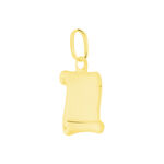 Pendentif Lamie Zodiaque Parchemin Or Jaune - Bijoux personnalis&eacute;s Famille | Marc Orian
