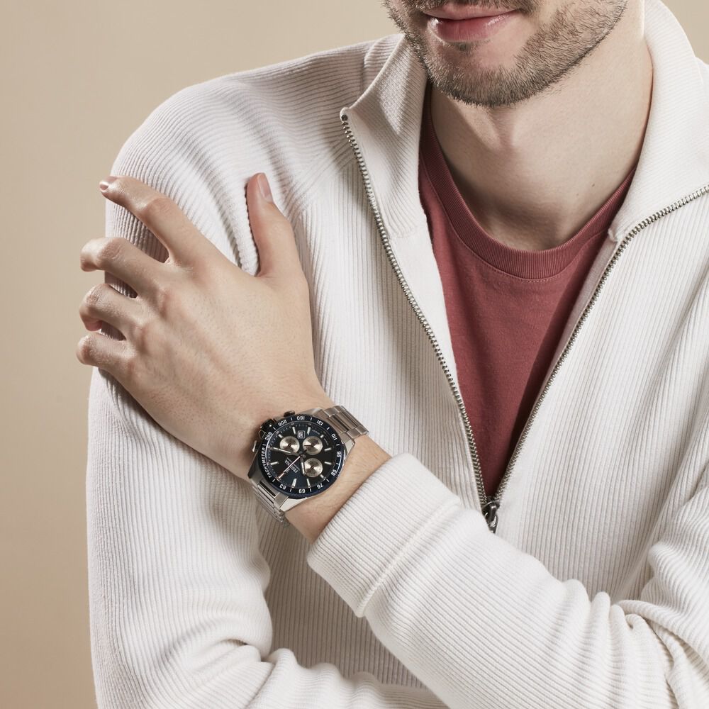 Montre Festina Timeless Chronograph Bleu - Montres étanches Homme | Marc Orian
