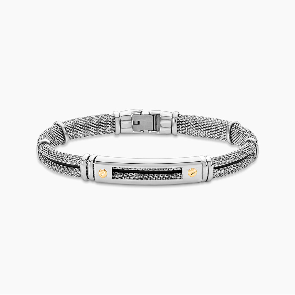 Bracelet Jourdan Neylahae Acier Blanc - Bracelets cha&icirc;nes Homme | Marc Orian