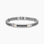 Bracelet Jourdan Neylahae Acier Blanc - Bracelets cha&icirc;nes Homme | Marc Orian