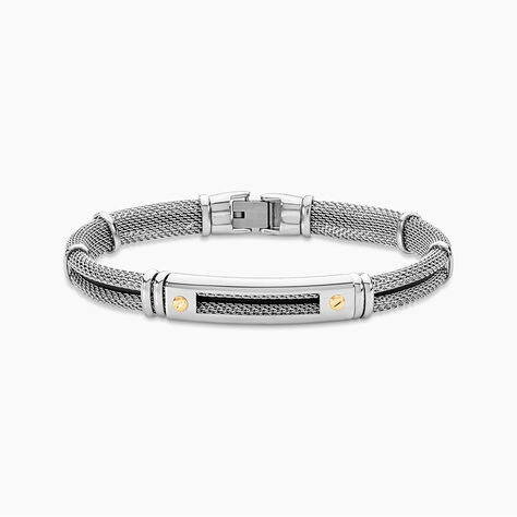 Bracelet Jourdan Neylahae Acier Blanc - Bracelets cha&icirc;nes Homme | Marc Orian
