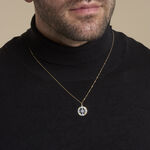 Pendentif Demyan Or Bicolore Oxyde De Zirconium - Pendentifs Homme | Marc Orian