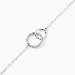 Bracelet Yalaz Argent Blanc Oxyde De Zirconium - Bracelets fantaisie Femme | Marc Orian