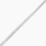 Bracelet Santoline Argent Blanc - Bracelets fantaisie Femme | Marc Orian