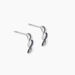 Boucles D'oreilles Puces Callune Or Blanc Diamant - Puces Femme | Marc Orian