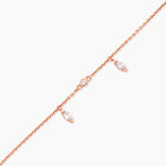Bracelet Kenta Argent Rose Oxyde De Zirconium - Bracelets fantaisie Femme | Marc Orian