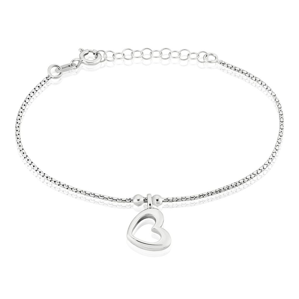 Bracelet Argent Blanc Ossia - Bracelets fantaisie Femme | Marc Orian