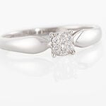 Bague Louisanna Or Blanc Diamant - Parures de mariage Femme | Marc Orian