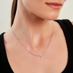 Collier Philine Argent Blanc Oxyde De Zirconium - Colliers avec pierres Femme | Marc Orian