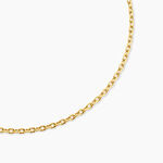 Collier Max Acier Jaune - Colliers fantaisie Femme | Marc Orian